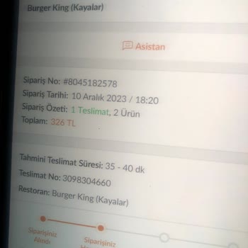 Burger King Kayalar Şubesi Bıktırdı