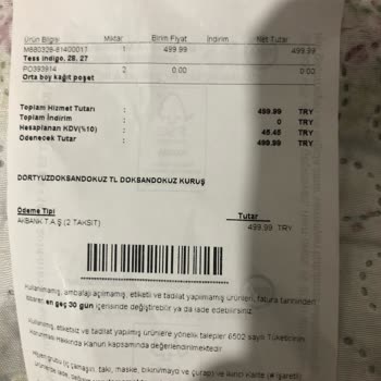 Mavi Jeans Fazla Fiyat Alınması!