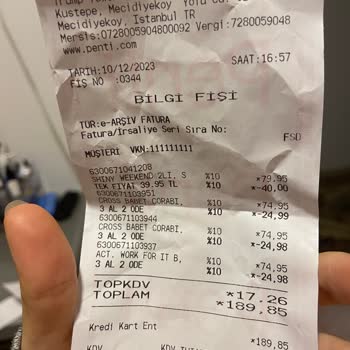 Penti Çorap Defolu Çıktı