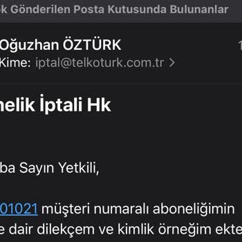 Telkotürk Abonelik İptal Edilememesi