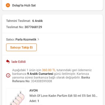 Aras Kargo Kargom Teslim Edilmedi İade Edildi