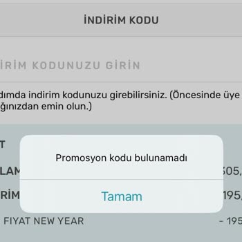 Watsons 50 TL'lik İndirim Kodumu Kullanamıyorum