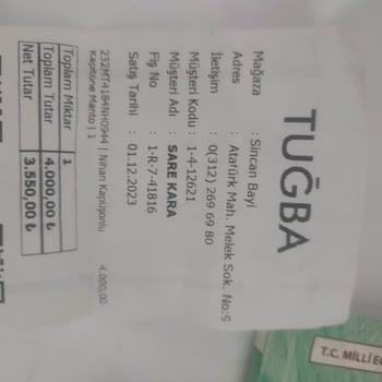 Tuğba Giyim Mont İade Sürecinde Yaşanan Mağduriyet