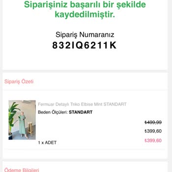 H&R Butik Stokta Olmayan Ürün İçin Ücret İadesi Yapılmaması