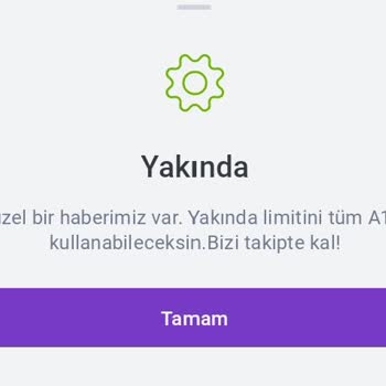 Hadi TOM Pay Hadi Veresiye Limitimi Kullanamıyorum