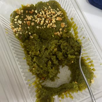 Helvacı Ali Bozuk Gelen Fıstıklı Helva