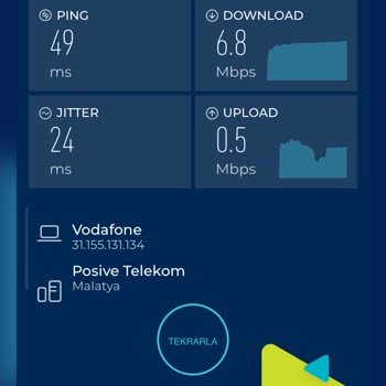 Vodafone Net Ev İnterneti Hız Problemi