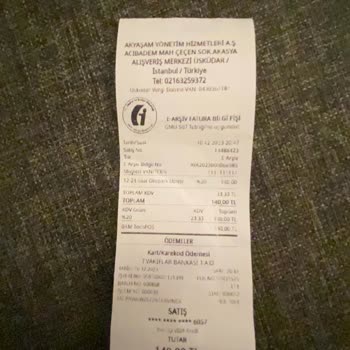 Akasya AVM Otopark Ücreti Haksızlığı