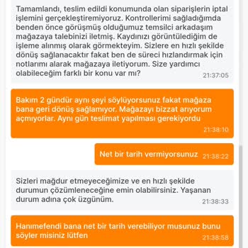 Migros Extra - Sipariş Teslim Edildi Gözüküyor Ama Teslim Almadım
