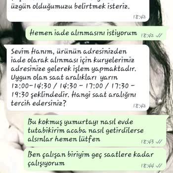 A101 Kokmuş Yumurta Gönderdiler Bilerek