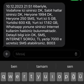 Vodafone Ev İnterneti Ve Hücresel Veri