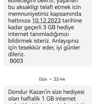 Vodafone Döndür Kazan Mağduru