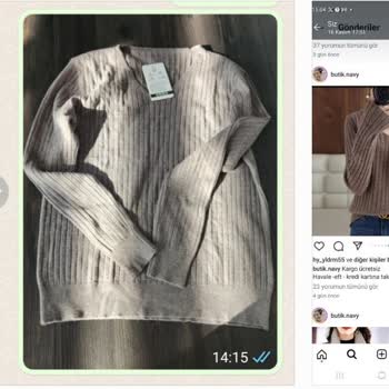 Butik.navy (Instagram) Yanlış Ürün Ve İade Sorunu