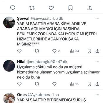 TikTak Kirala Kiralık Araç Uygulamasında Hüsran!