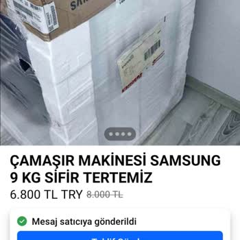 Sahibinden Çamaşır Makinesi Satış Mağduriyeti