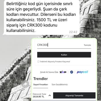 DeFacto Uygulaması Yanıltıyor Sepete Ürünleri Ekle Sonra Kod Yanlış De