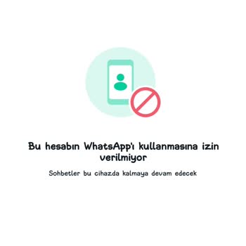 WhatsApp Hesabım Yasaklandı