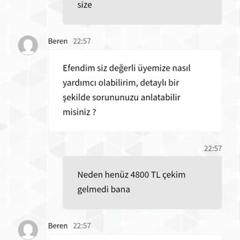 Betorspin 5 Gün Oldu Henüz Param Gelmedi