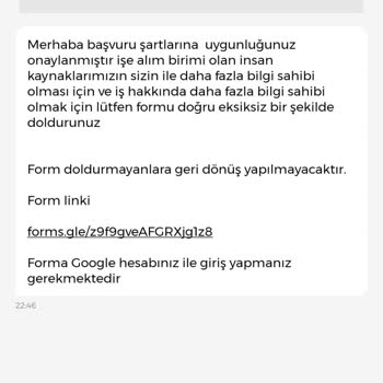 İşin Olsun Form Doldurma