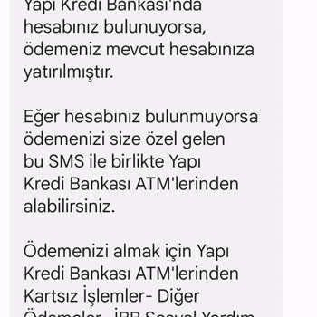 Yapı Kredi Bankası Sen Oku Diye Yardım Parası