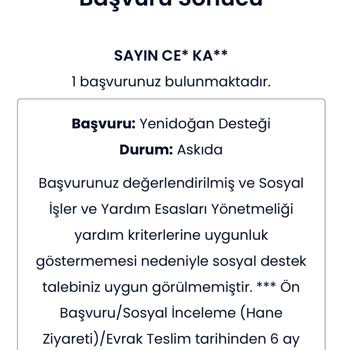 İBB Yeni Doğan Desteği