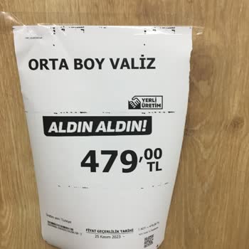 A101 Kasa/ Reyon/ Sistem Fiyat Uyuşmazlığı