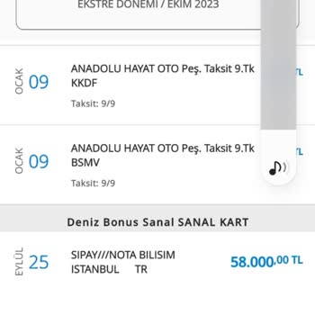 Sipay Kartımdan İzinsiz İşlem Yaşandı