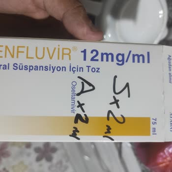 Atabay İlaç Firması Enfluvir 12 Mg Toz Şurup