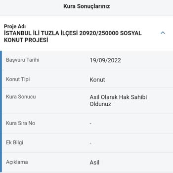 TOKİ İstanbul İli Tuzla İlçesi 20920/250000 Sosyal Konut Projesi