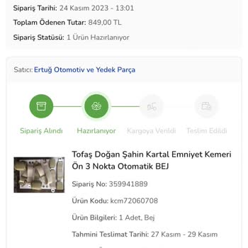 ÇiçekSepeti 15 Gündür Kargolanmayan Ürün.
