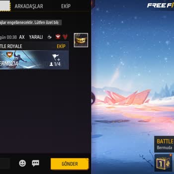Garena Free Fire Oyunum Ban Yedi, Oynayamıyorum, Dünyaya İstek Atamıyorum