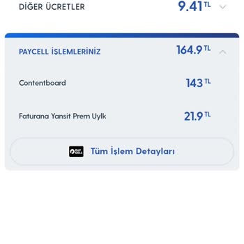 Yanlışlıkla Olan Paycell Üyeliği İptali İstiyorum