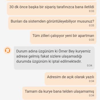 Trendyol Yemek Keyfi Olarak Getirilmeyen Siparişin İadesi Yapılmadı