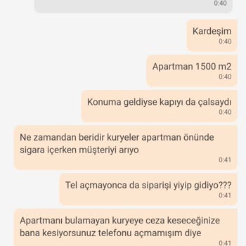Trendyol Yemek Keyfi Olarak Getirilmeyen Siparişin İadesi Yapılmadı