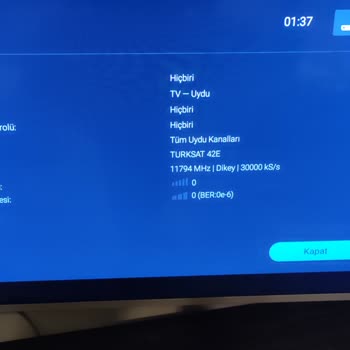PHILIPS TV Philips 58pus8505 Frekans Doğru Olmasına Rağmen Kanallar Çalışmıyor