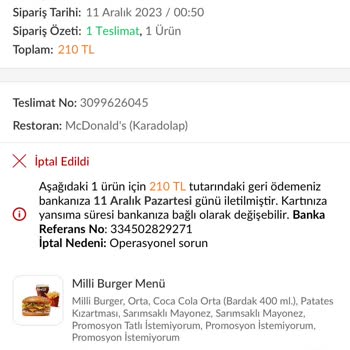 McDonald's Karadolap Çalışanların Sorumsuzluğu Ve Trendyol Ortaklığı