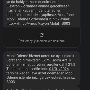 Vodafone Bilgim Olmadan Abonelik Başlatıldı