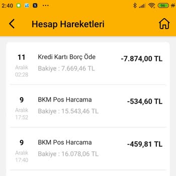 VakıfBank BKM Pos Harcama