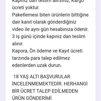 İŞKUR Sitesindeki Etmenler Paketleme Ye Verdiğim Bilgilerimin İptali