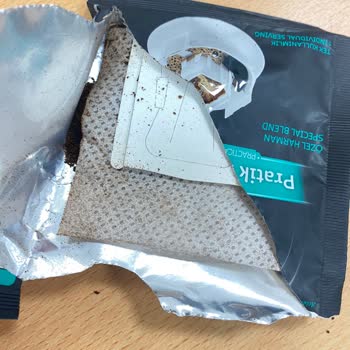 Cafe Crown Ürün Filtre Yırtık Çıktı