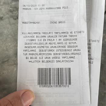 U.S. Polo Assn. Değişim Veya Hediye Çeki Verilmemesi