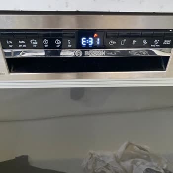 Bosch E31. Su Arızası
