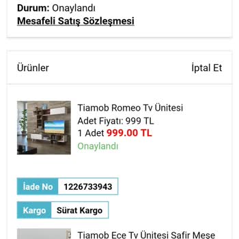 A101 Sipariş Gecikmesi Dolayısıyla