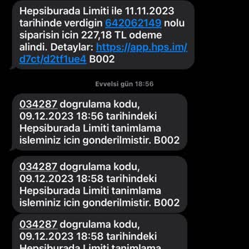Aylardır Hepsiburada'dan Gelen ve Çözülemeyen İstenmeyen SMS Sorunu