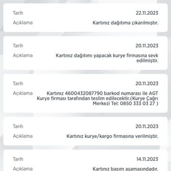 AGT Kurye (aynigunteslim.com) Banka Kartı Teslim