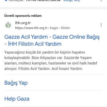 İHH - İnsan Hak ve Hürriyetleri İnsani Yardım Vakfı Reklam Harcamalarının Sonlandırılması Talebi