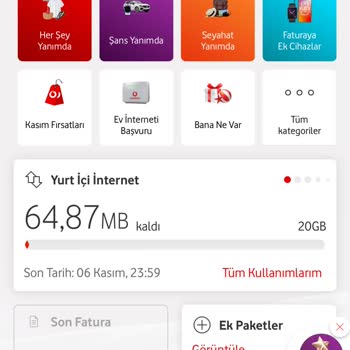 Vodafone Fatura Aşmamama Rağmen Aşım Yapılmış