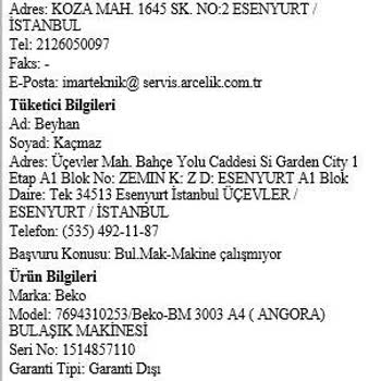 Beko Bulaşık Makinem Su Boşaltmıyor