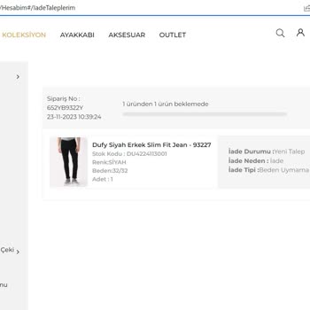 Dufy İade Sürecinde Mağduriyet