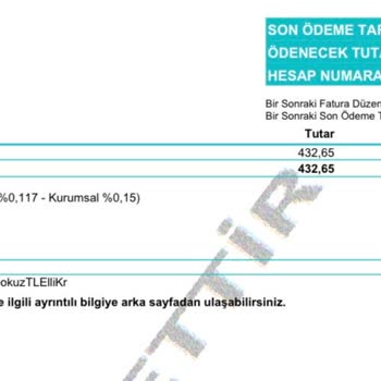 Türk Telekom İnternet Açma Kapama Ücreti Yansıtılması!